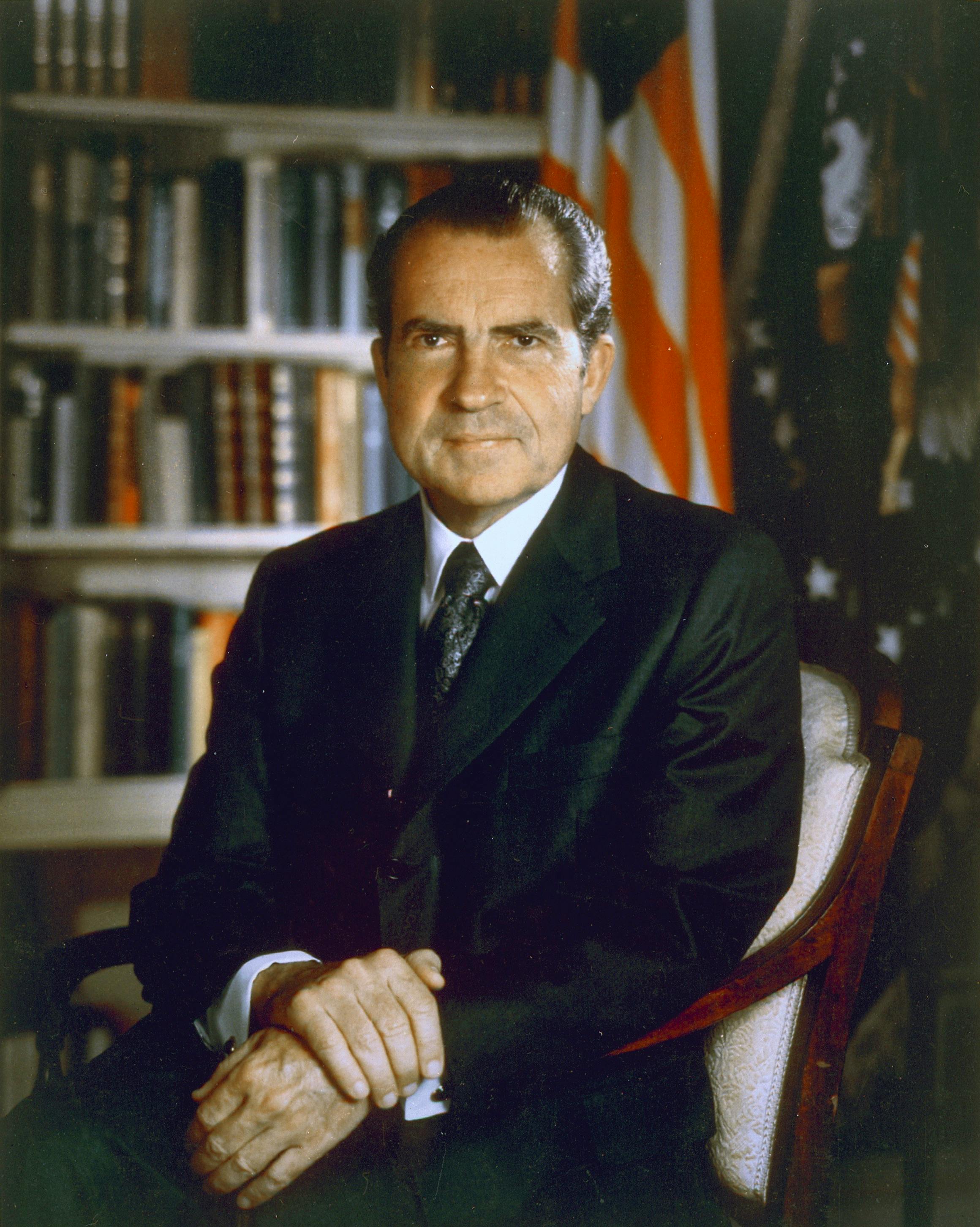 Richard Nixon Portrait 